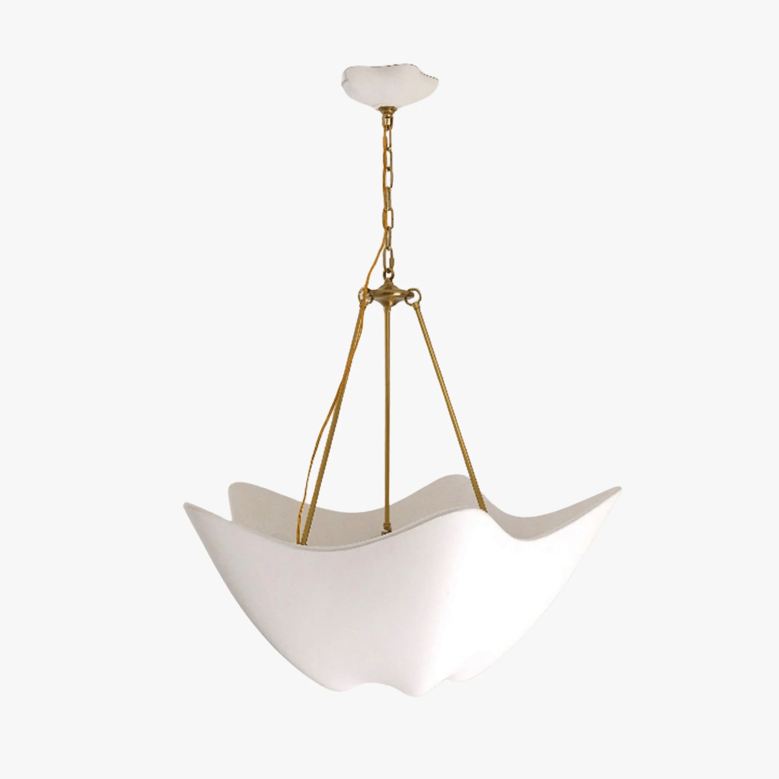 Emerson Modern Plaster Chandelier-Neutral Decor