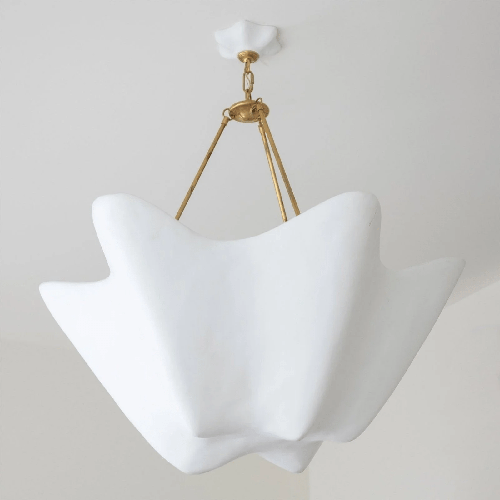 Emerson Modern Plaster Chandelier-Neutral Decor