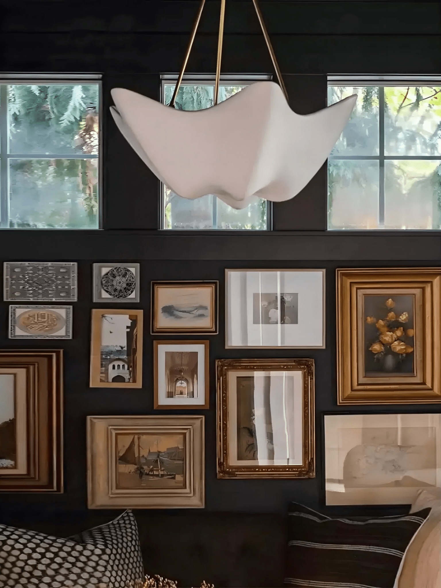 Emerson Modern Plaster Chandelier-Neutral Decor