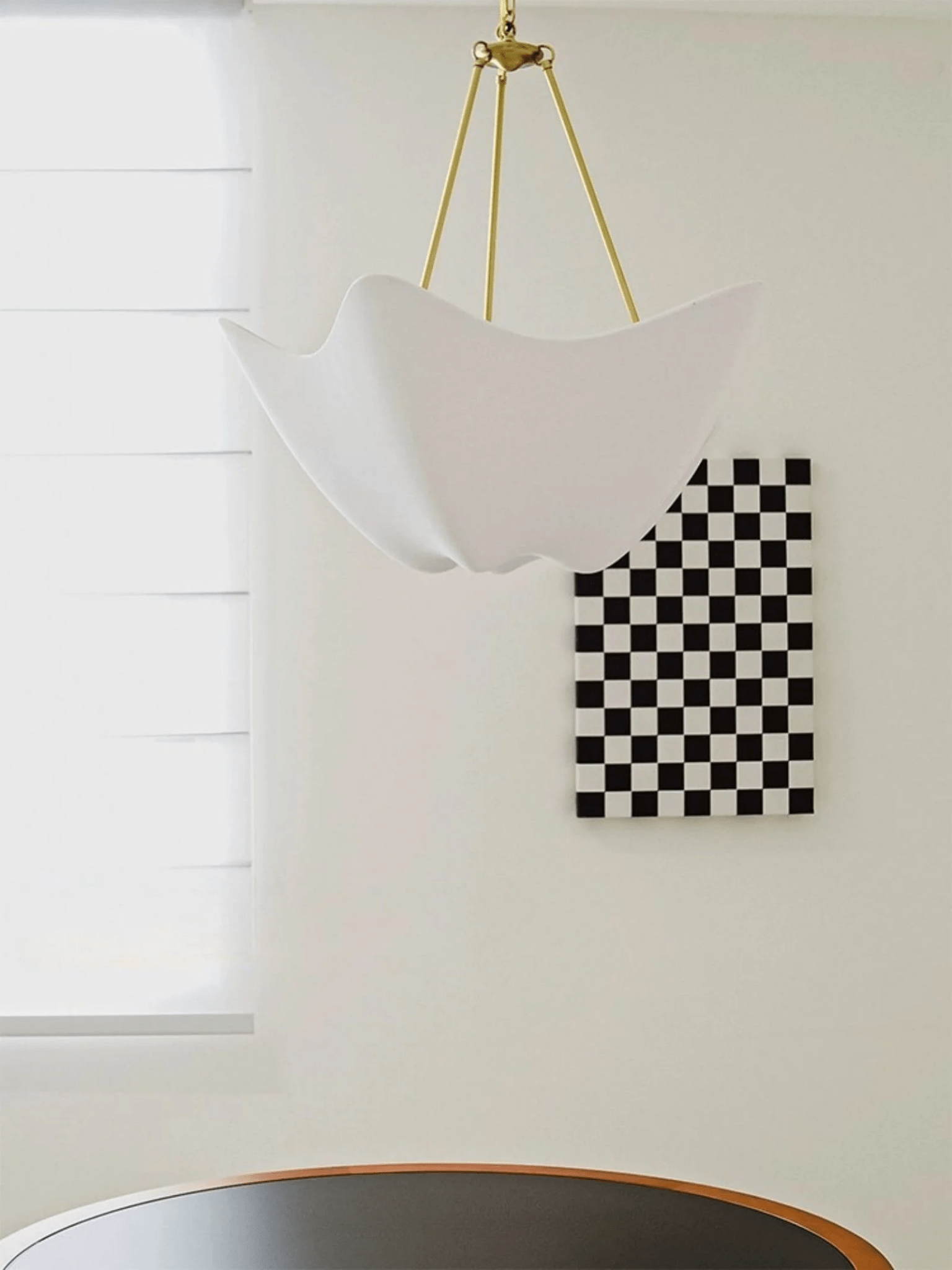 Emerson Modern Plaster Chandelier-Neutral Decor