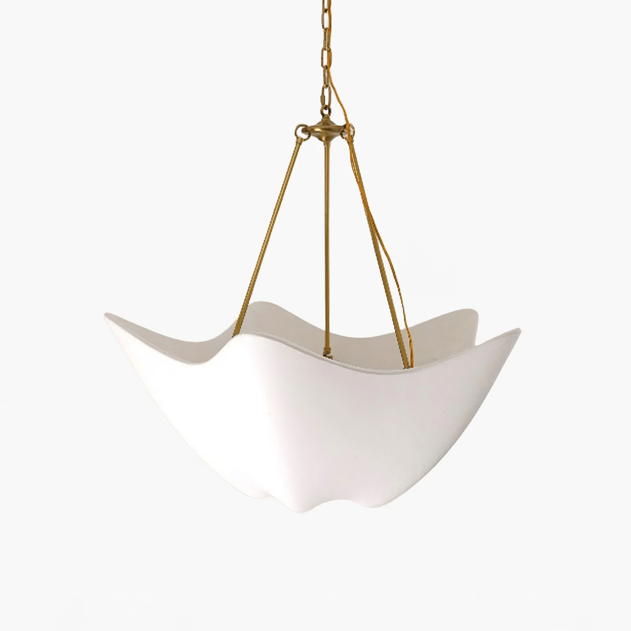 Emerson Modern Plaster Chandelier-Neutral Decor