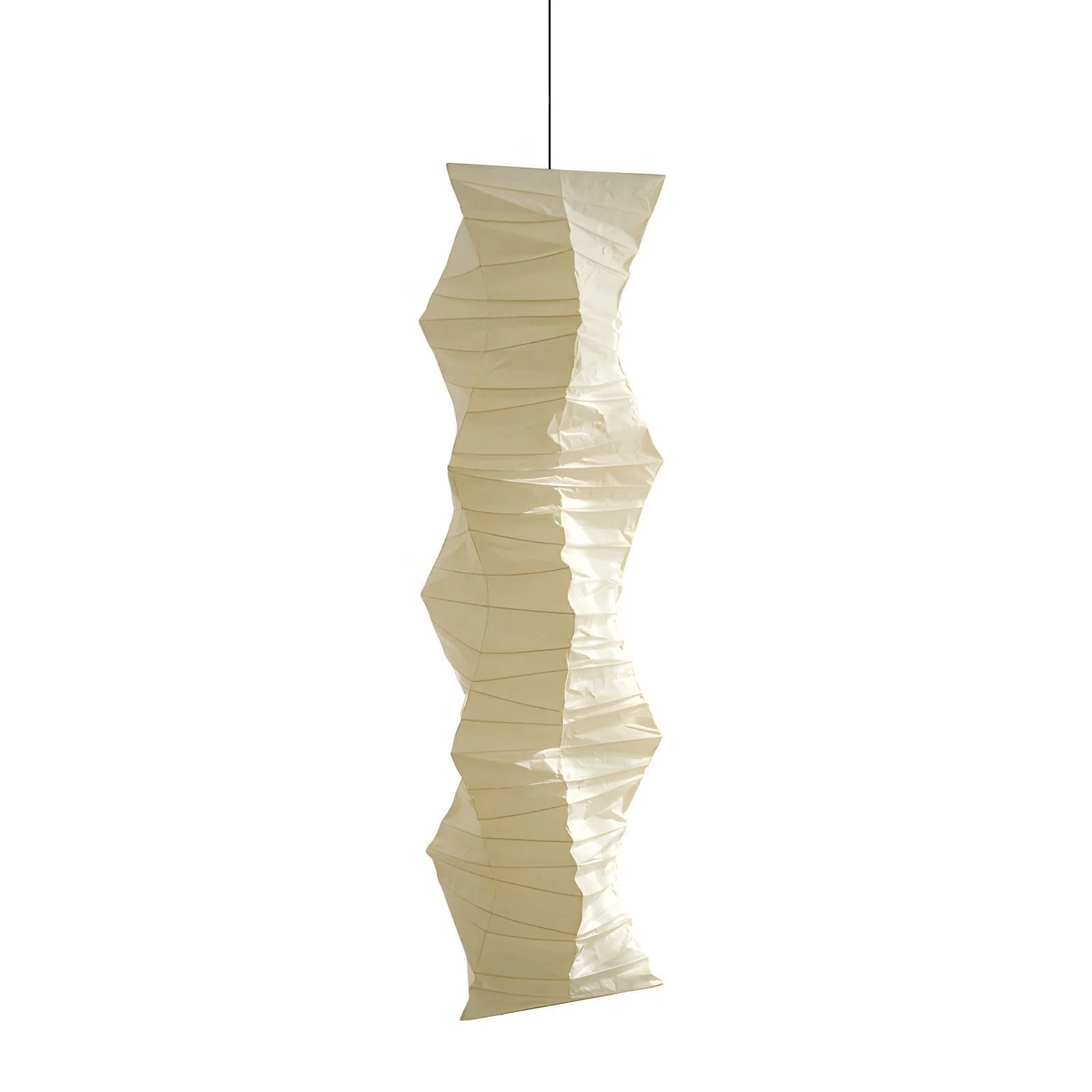 Lydia Modern Paper Pendant Light-Neutral Decor