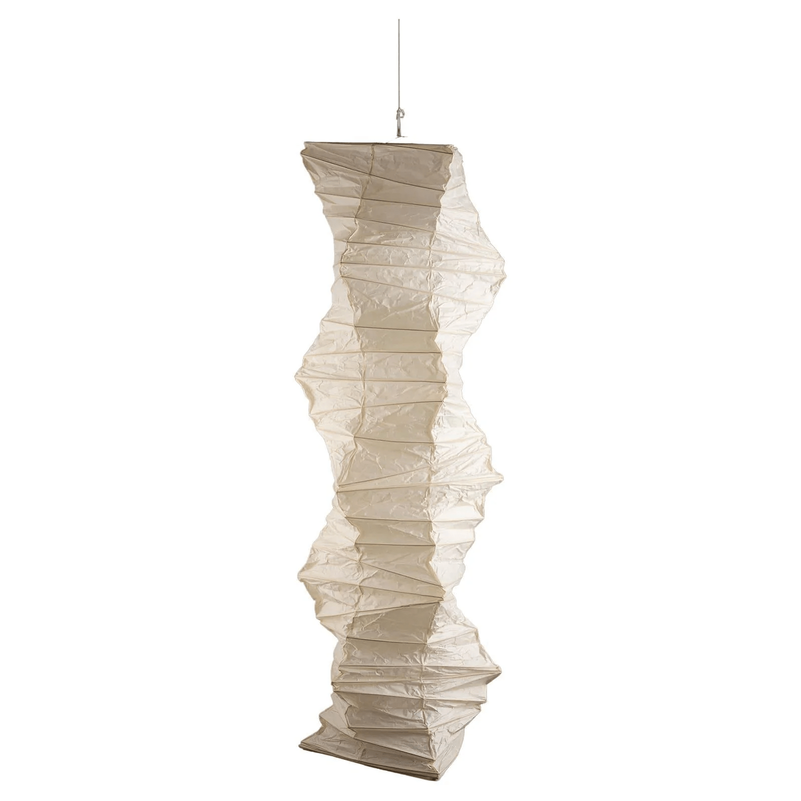 Lydia Modern Paper Pendant Light-Neutral Decor