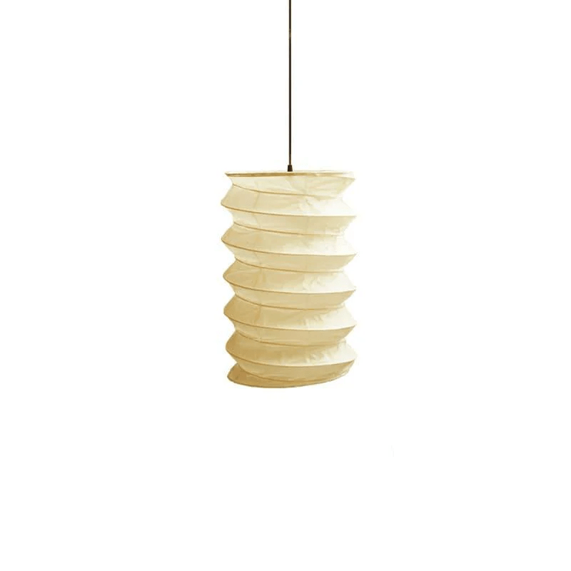 Alice Minimalist Paper Pendant Light-Neutral Decor
