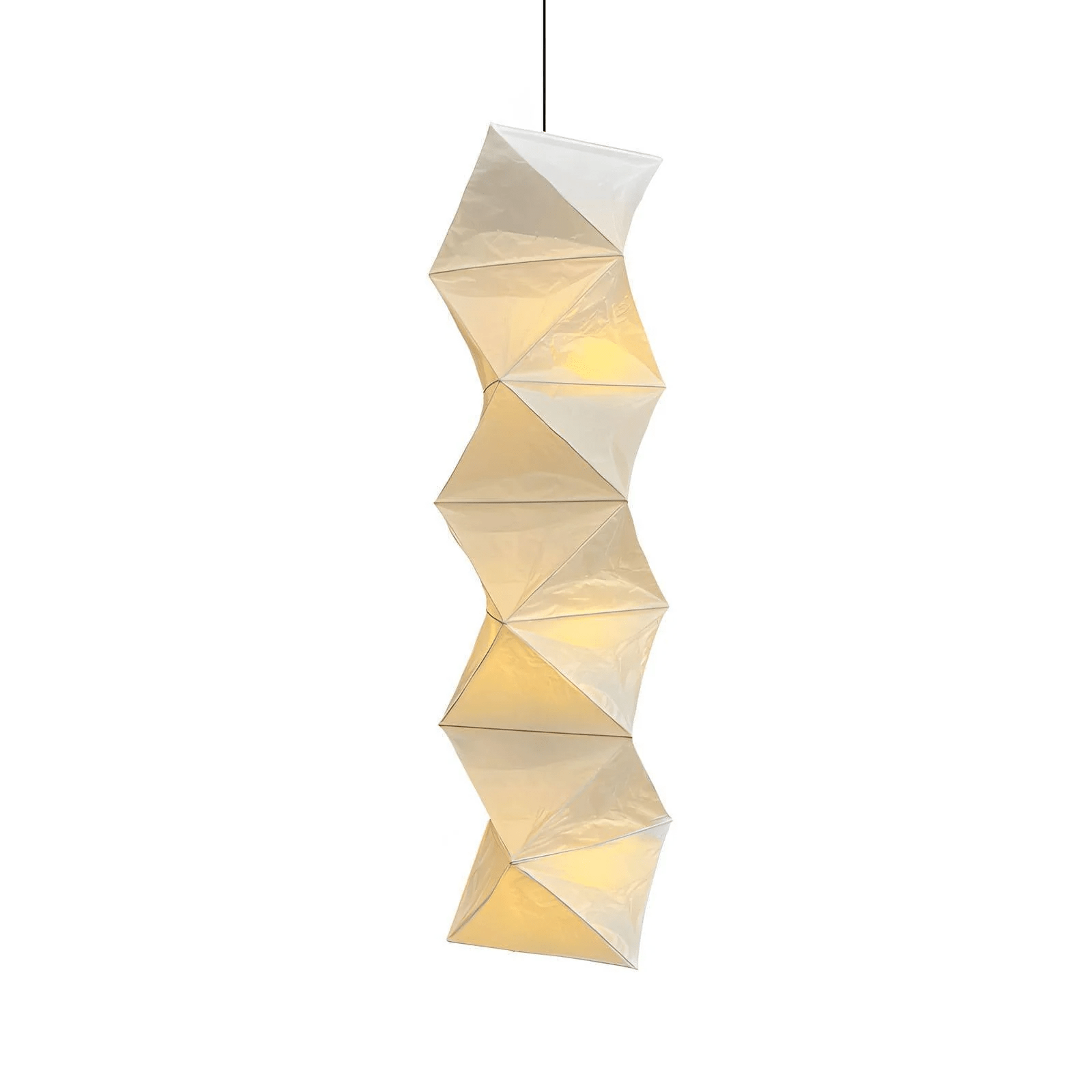 Jirso Minimalist Paper Pendant Light-Neutral Decor