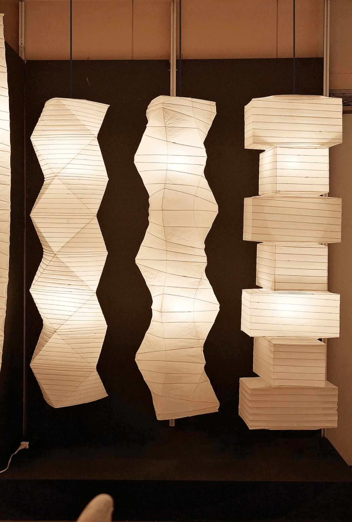 Lydia Modern Paper Pendant Light-Neutral Decor
