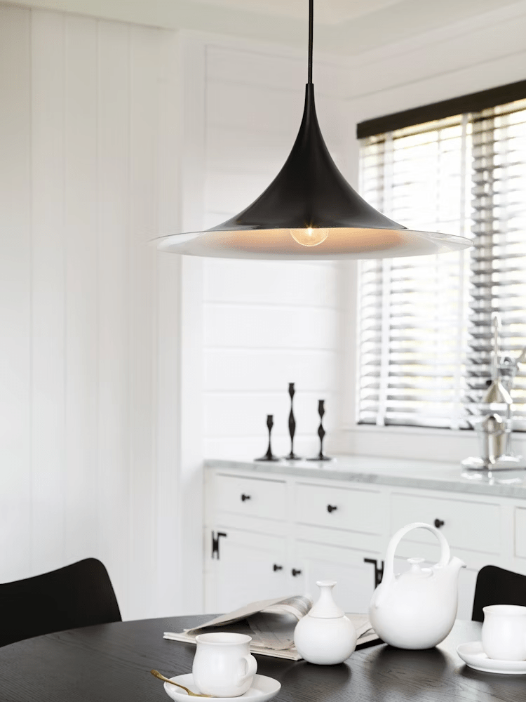 Nirixy Steel Sculptural Pendant Light-Neutral Decor