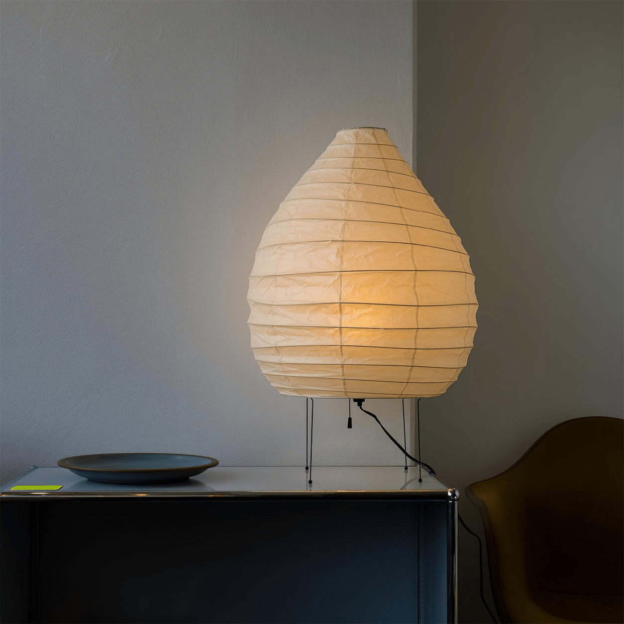 Marien Paper Table Lamp-Neutral Decor