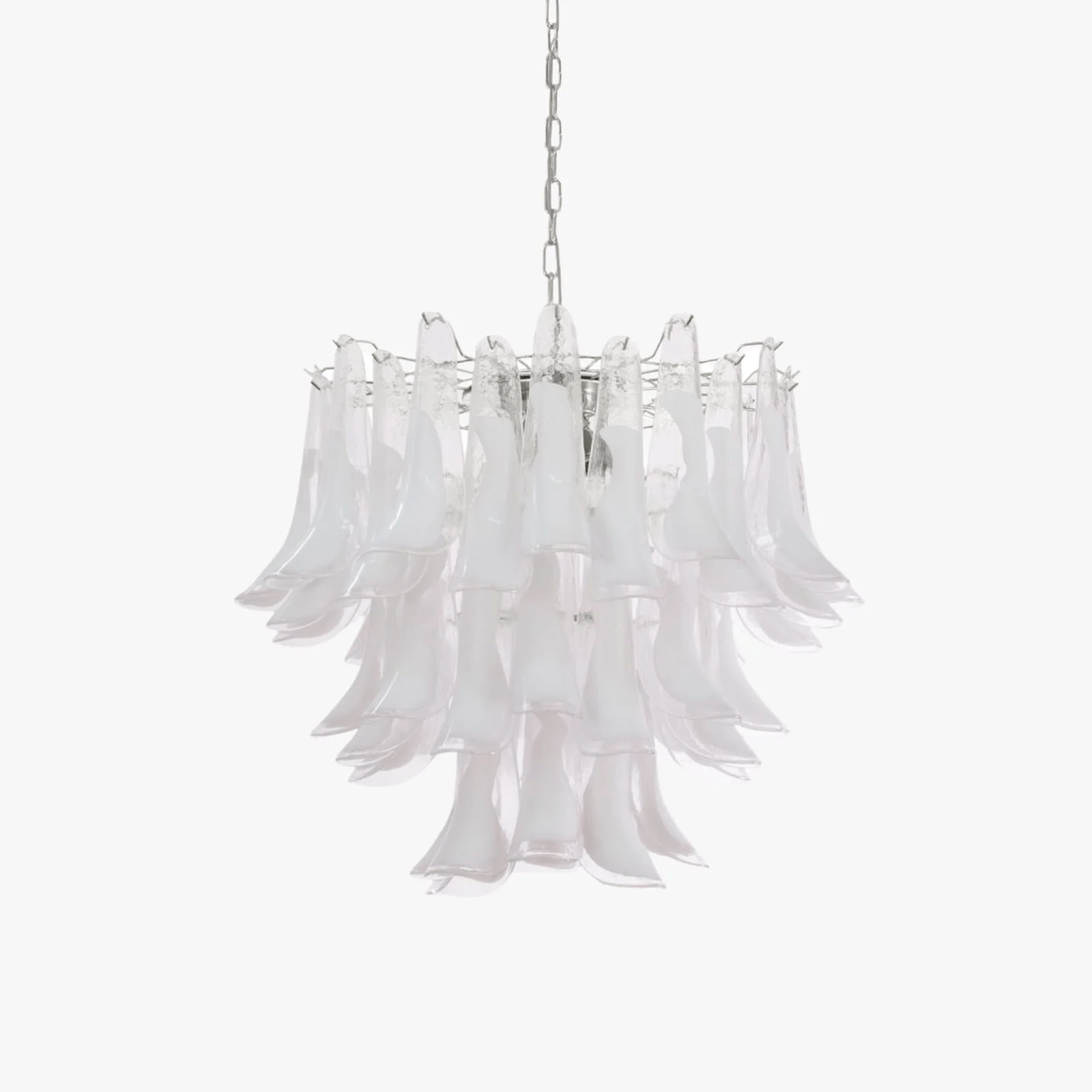 Aurora Chandelier Murano Glass Tiered Italian-Neutral Decor
