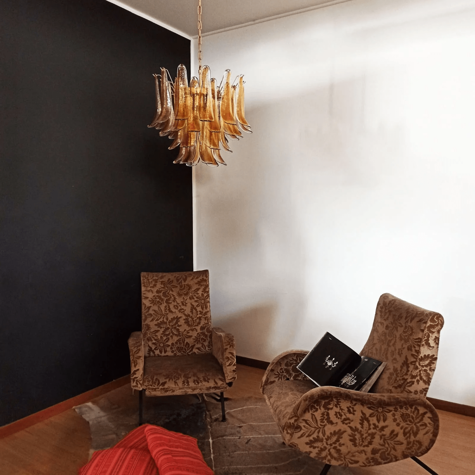 Aurora Chandelier Murano Glass Tiered Italian-Neutral Decor