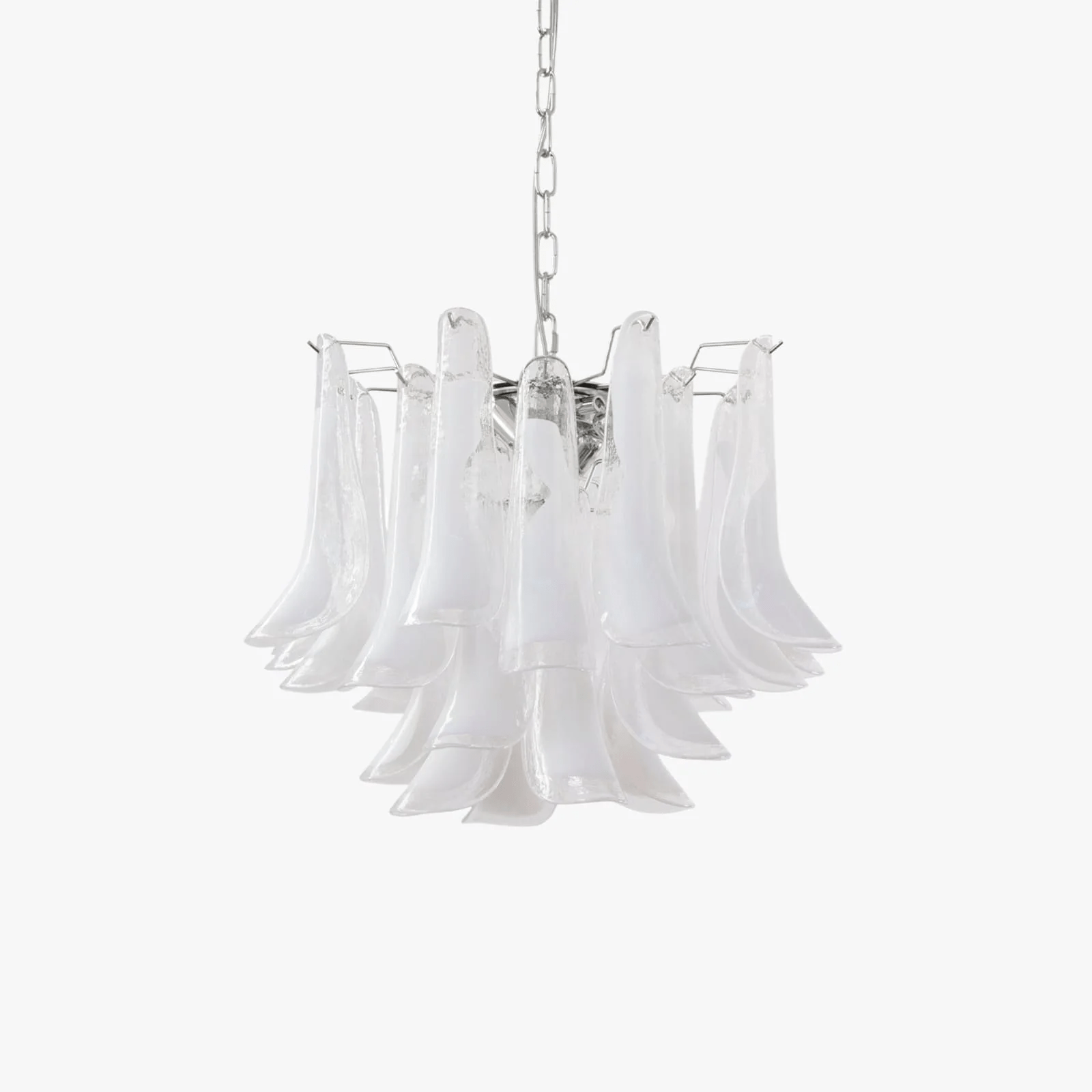 Aurora Chandelier Murano Glass Tiered Italian-Neutral Decor