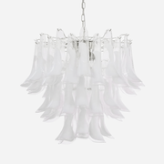 Aurora Chandelier Murano Glass Tiered Italian-Neutral Decor