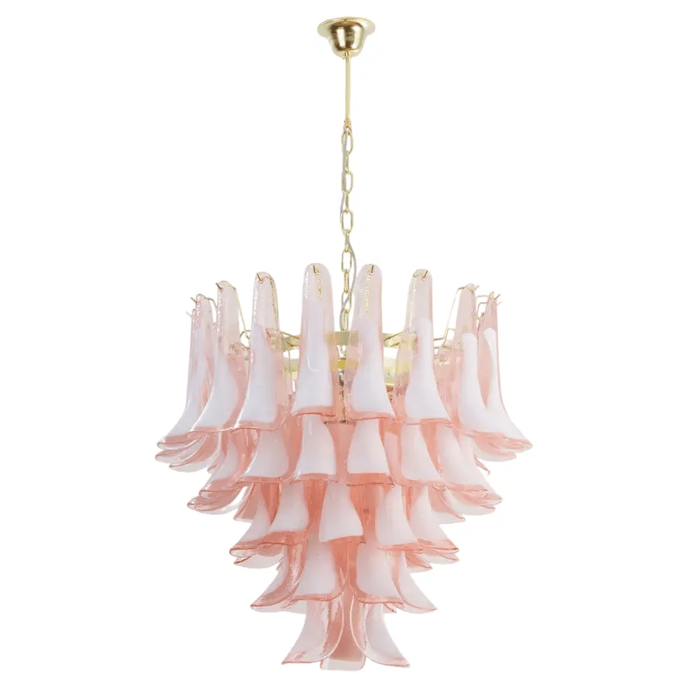 Aurora Chandelier Murano Glass Tiered Italian-Neutral Decor