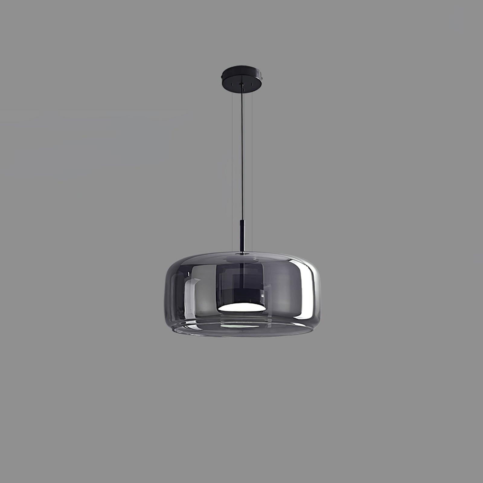 Obsidian Modern Glass Pendant Lamp-Neutral Decor