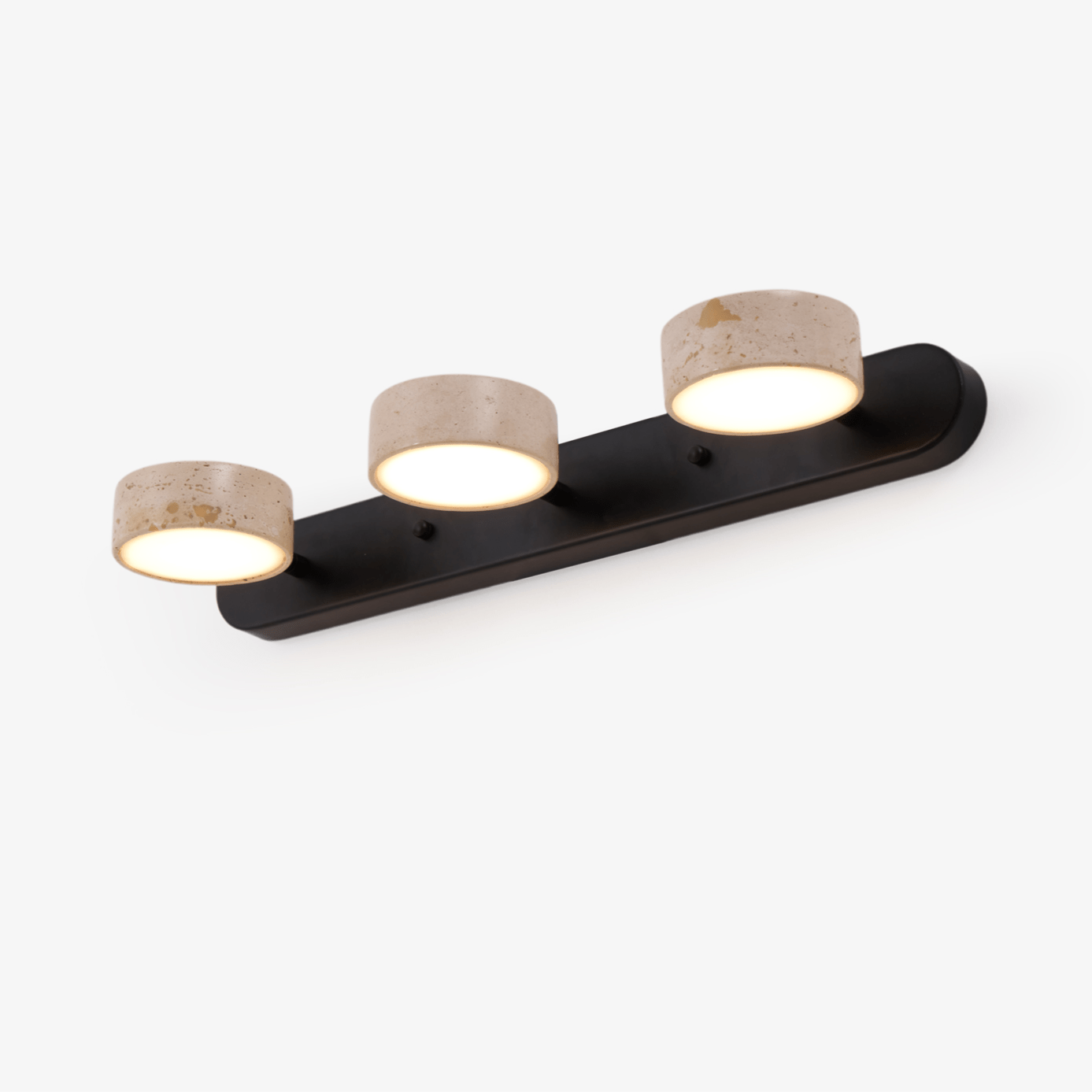 Orshaa Linear Travertine Vanity Light-Neutral Decor