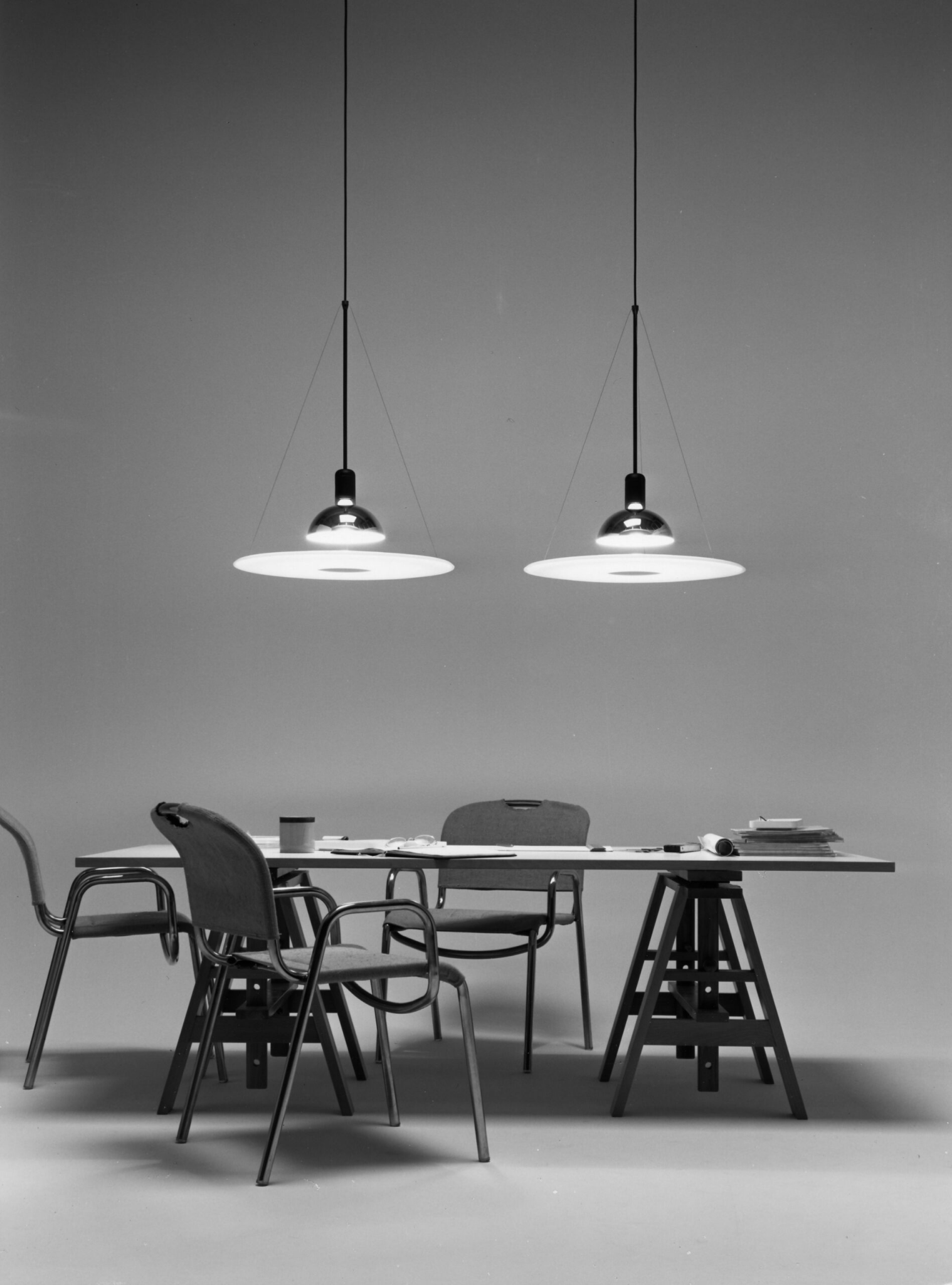 Vero Flying Saucer Pendant Light-Neutral Decor