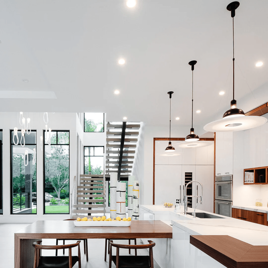 Vero Flying Saucer Pendant Light-Neutral Decor