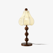 Alice Vintage Fabric Table Lamp-Neutral Decor