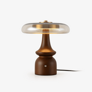 Mushroom Retro Glass Table Lamp-Neutral Decor