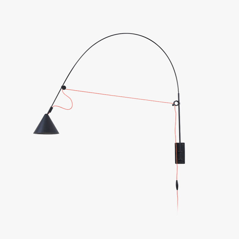 Alem Wall Lamp Arc Cone Minimalist