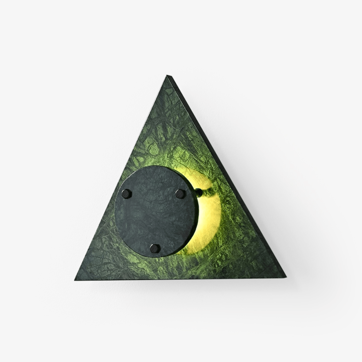 Pyramid Rustic Marble Wall Light-Neutral Decor