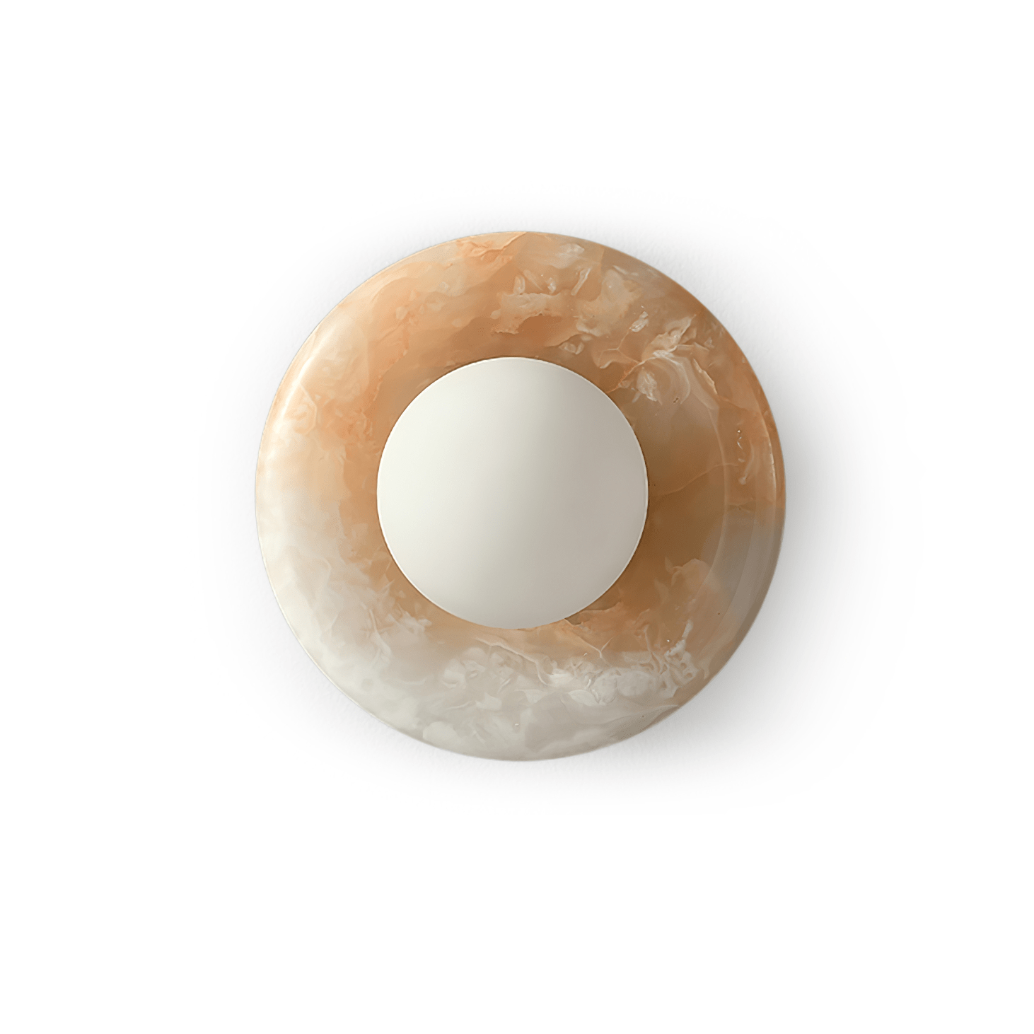 Amber Vintage Marble Wall Light-Neutral Decor
