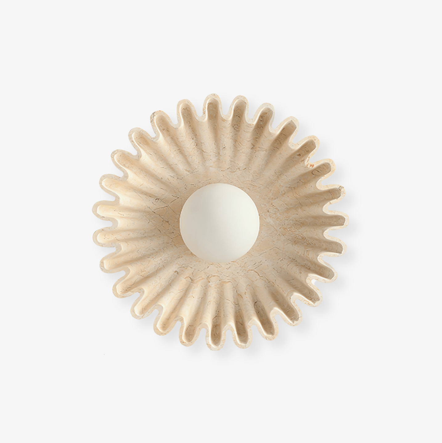 Sunray Rustic Glass Wall Lamp-Neutral Decor