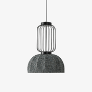 Forge Industrial Fabric Pendant Lamp-Neutral Decor