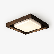 Auro Rustic Wood Ceiling Light-Neutral Decor