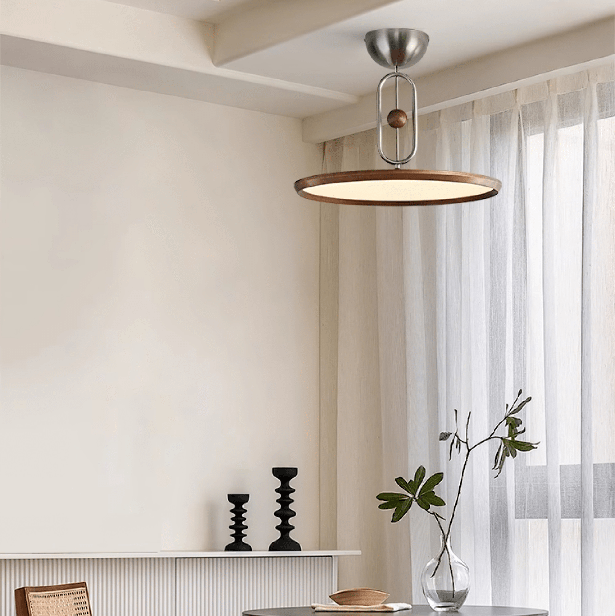 Lumen Modern Acrylic Ceiling Lamp-Neutral Decor