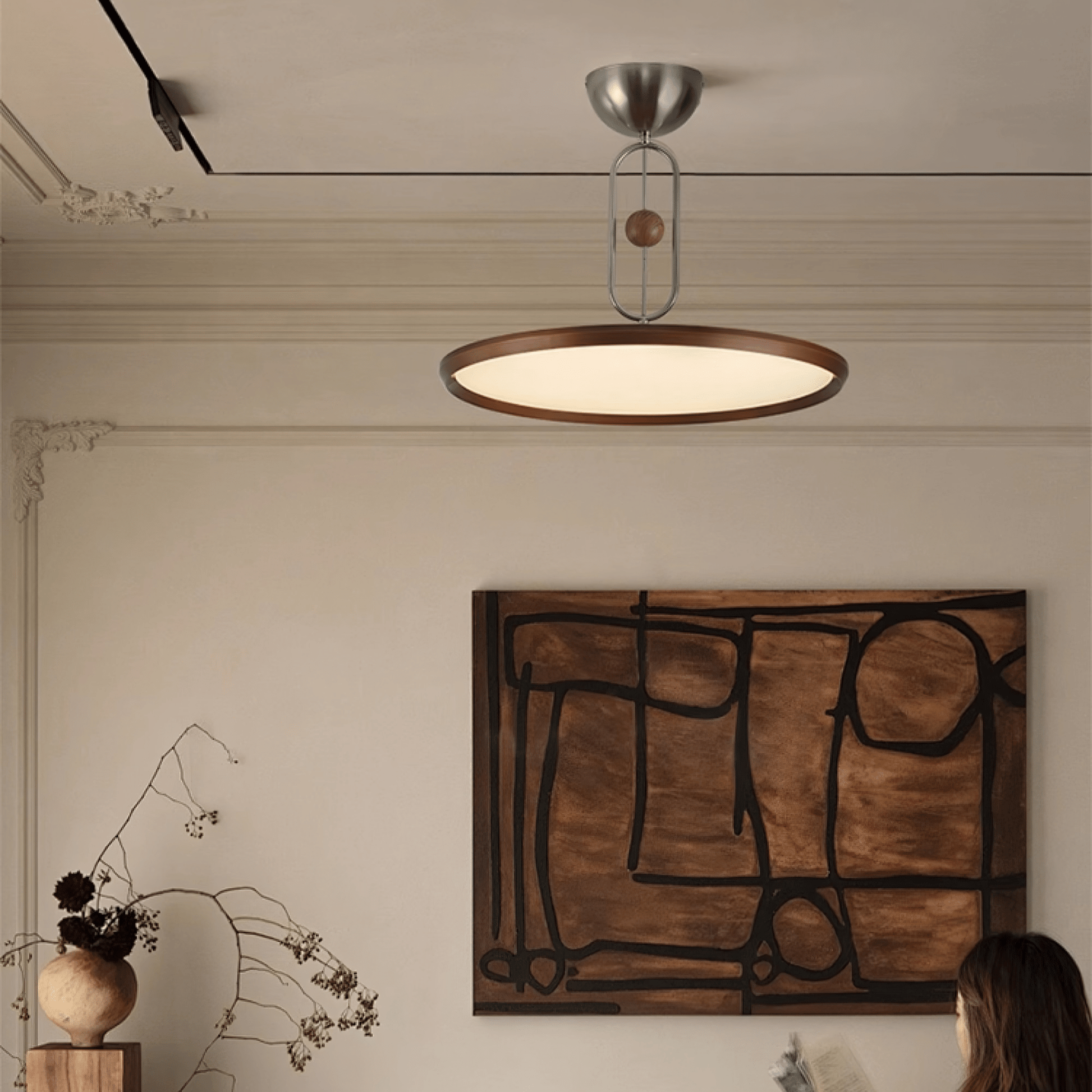 Lumen Modern Acrylic Ceiling Lamp-Neutral Decor