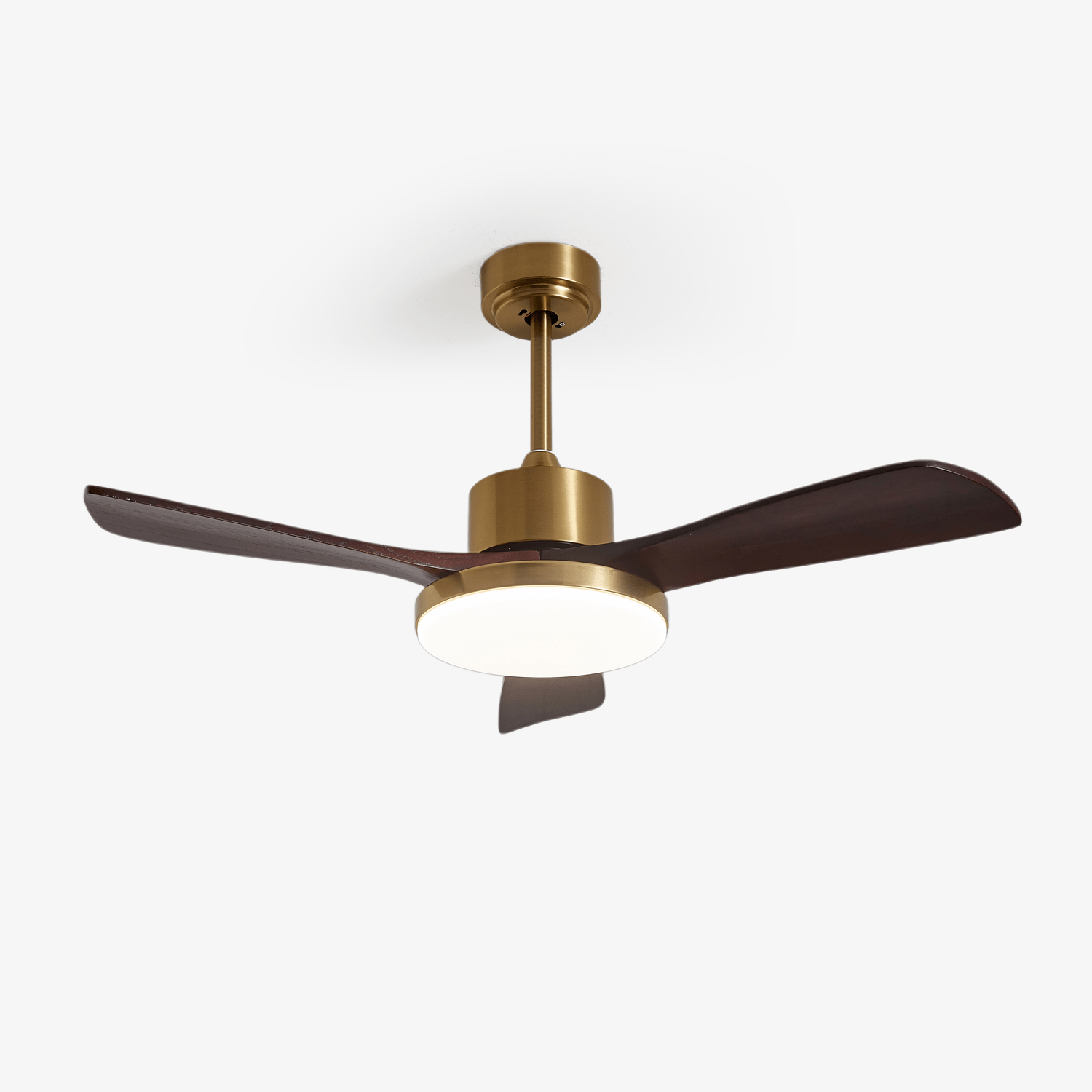 Xen Modern Wood Ceiling Fan Light-Neutral Decor