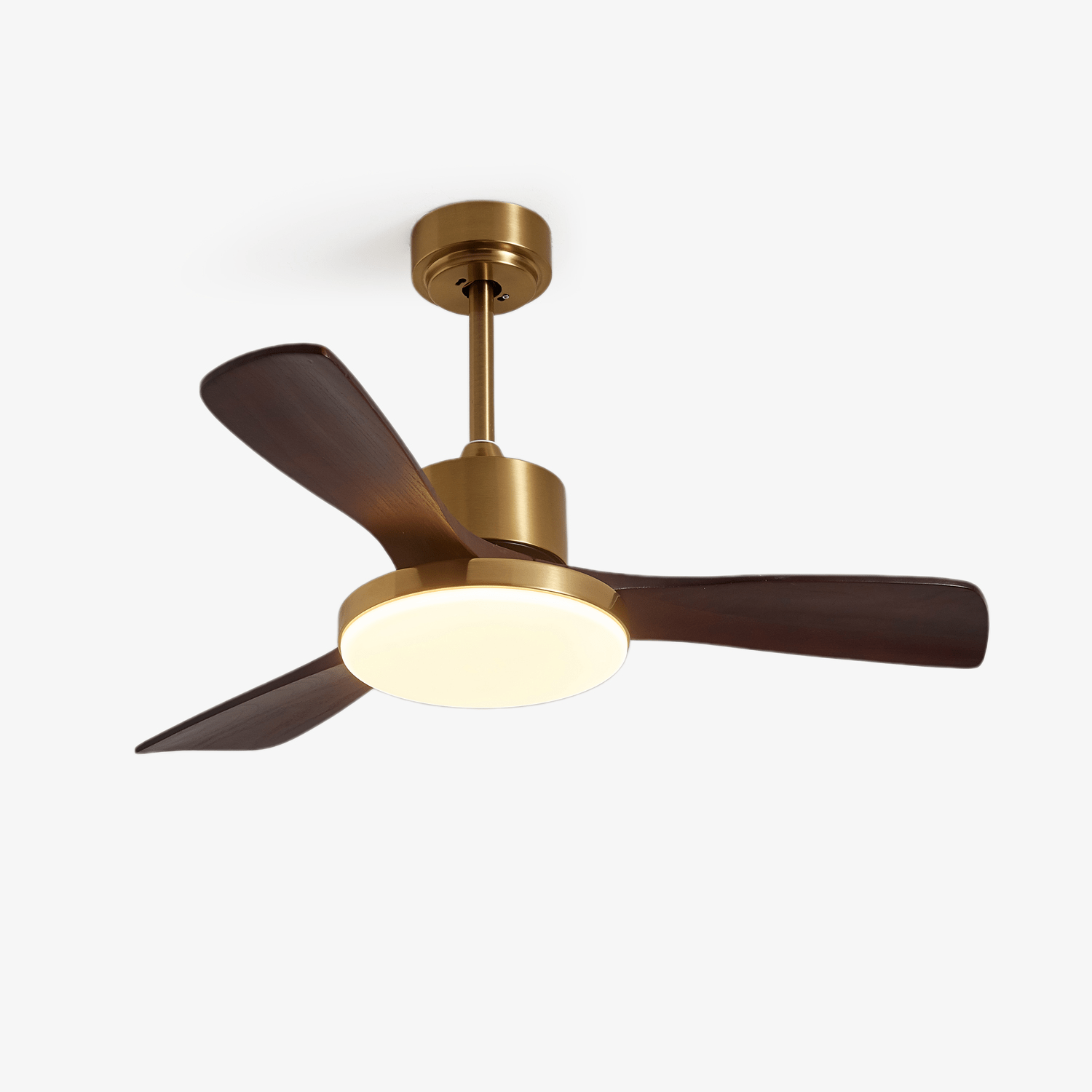 Xen Modern Wood Ceiling Fan Light-Neutral Decor