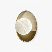 Lyra Modern Alabaster Wall Light-Neutral Decor