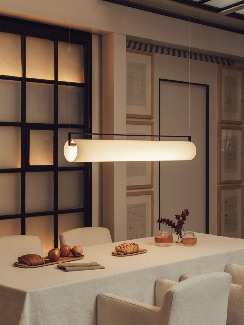 Elias Minimalist Pendant Light-Neutral Decor