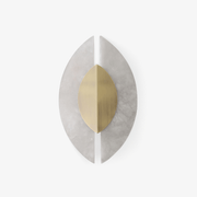 Orla Alabaster Wall Light-Neutral Decor