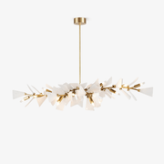 Samuel Luxury Glass Chandelier-Neutral Decor