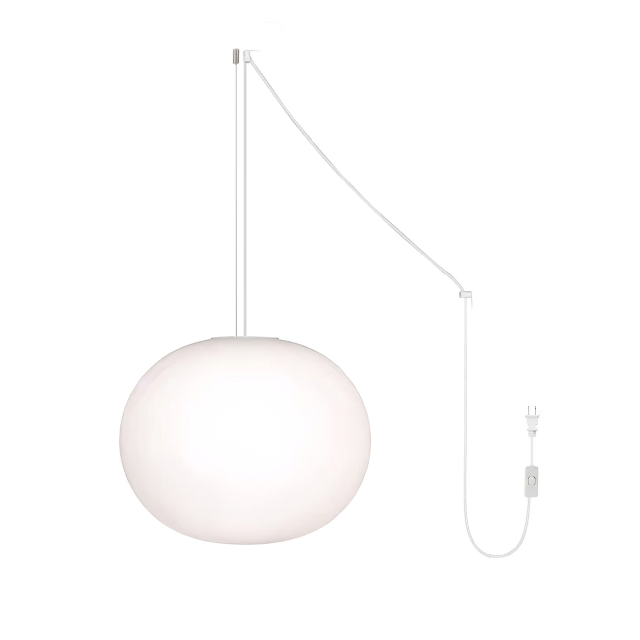 Qersy Modern Glass Pendant Lamp-Neutral Decor