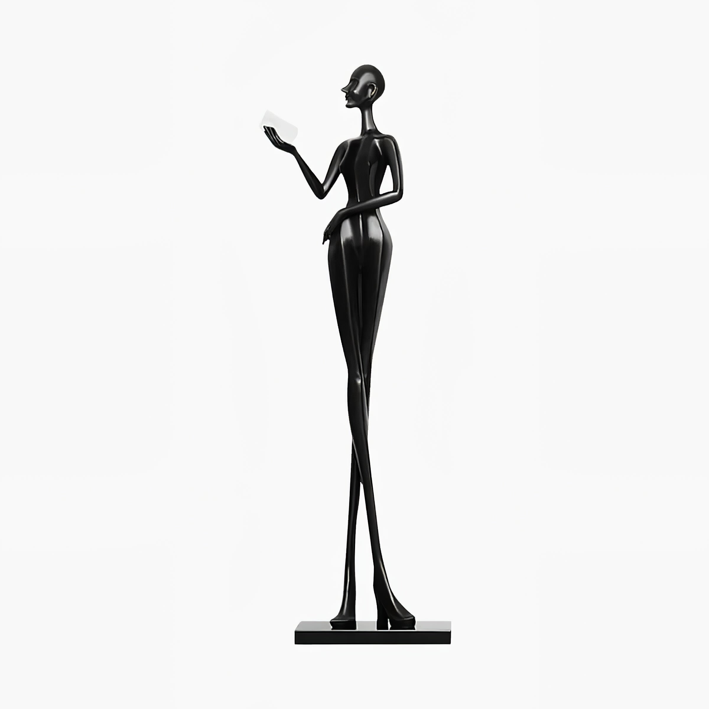 Lumenova Floor Lamp Sculptural Minimalist-Neutral Decor