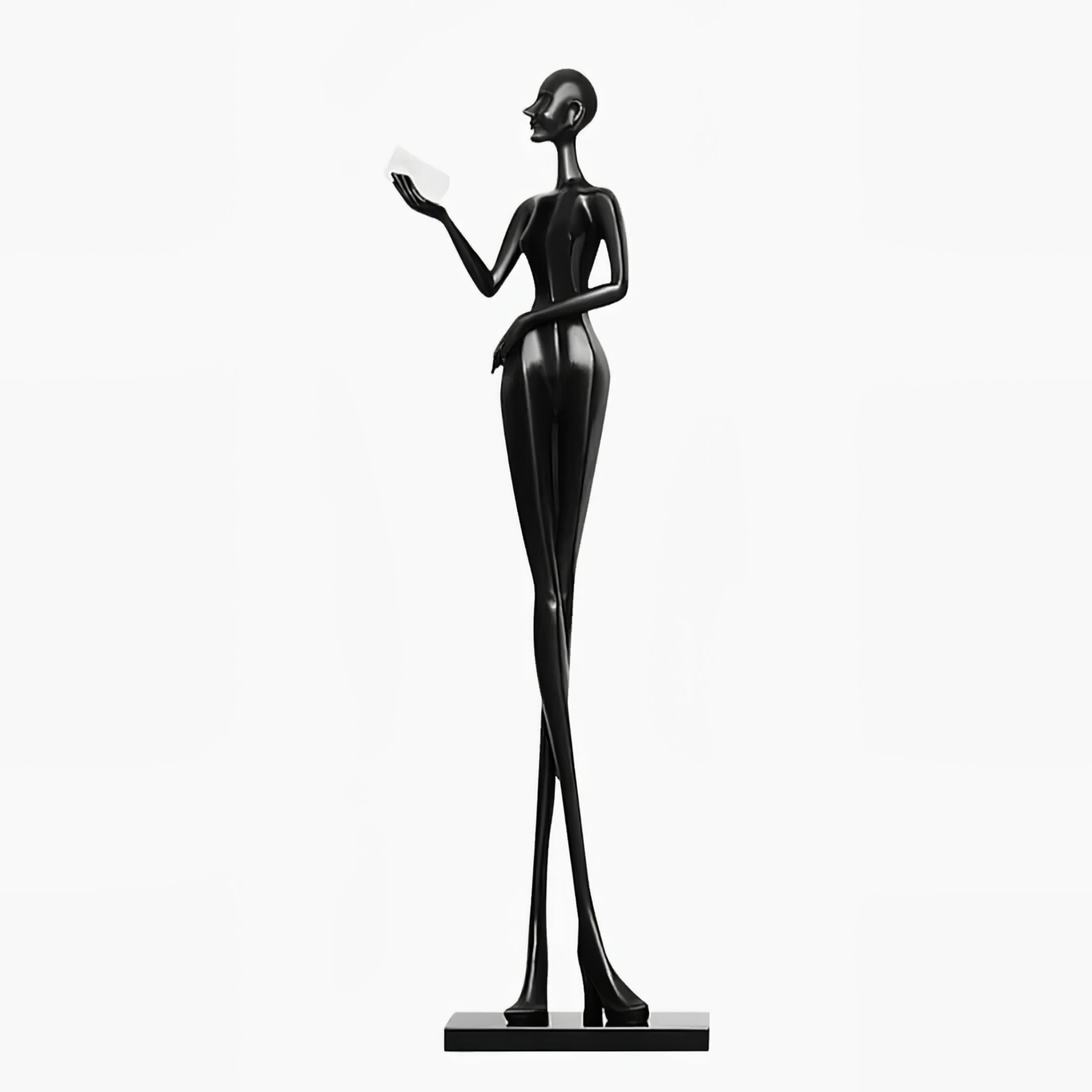 Lumenova Floor Lamp Sculptural Minimalist-Neutral Decor