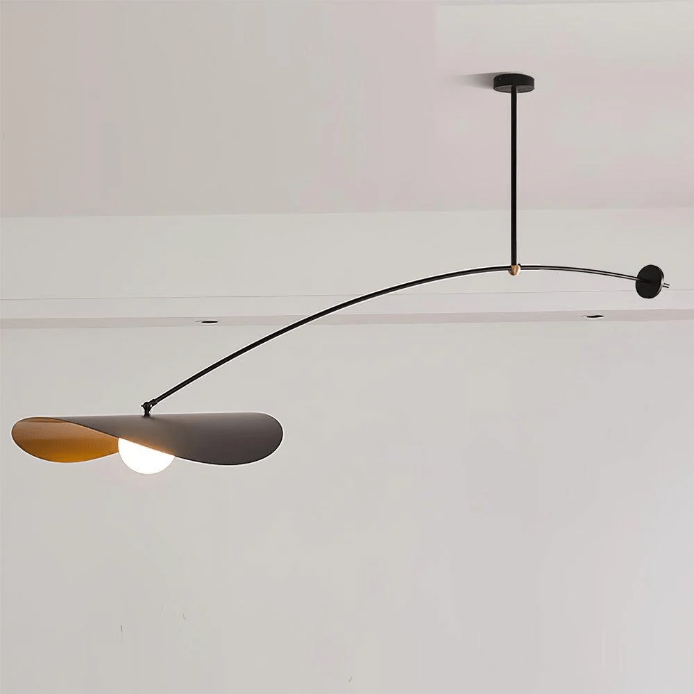 Arcflow Dynamic Curve Pendant Light-Neutral Decor