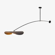 Arcflow Dynamic Curve Pendant Light-Neutral Decor