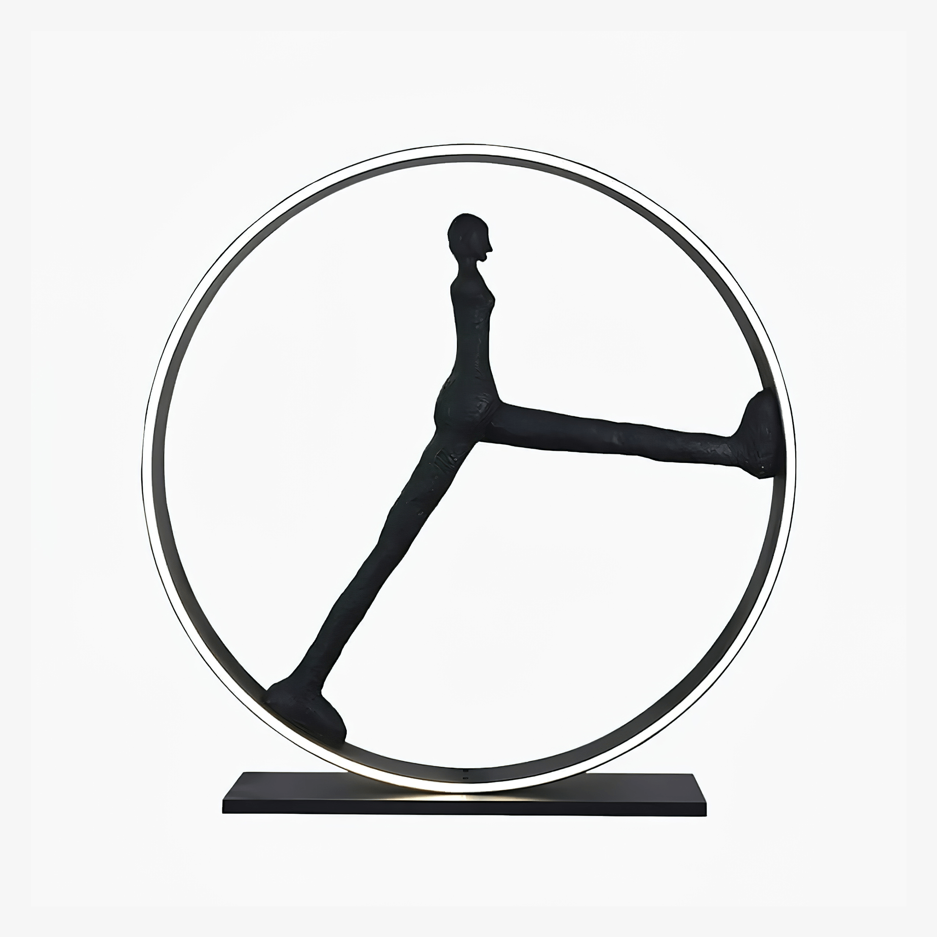 Cyra Sculpture Indoor Floor Lamp-Neutral Decor