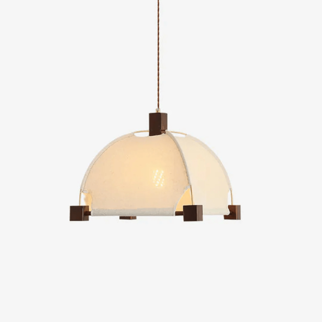 Phoebe Vintage Wood Pendant Lamp-Neutral Decor