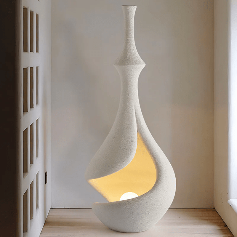 Caleb Modern Floor Lamp-Neutral Decor