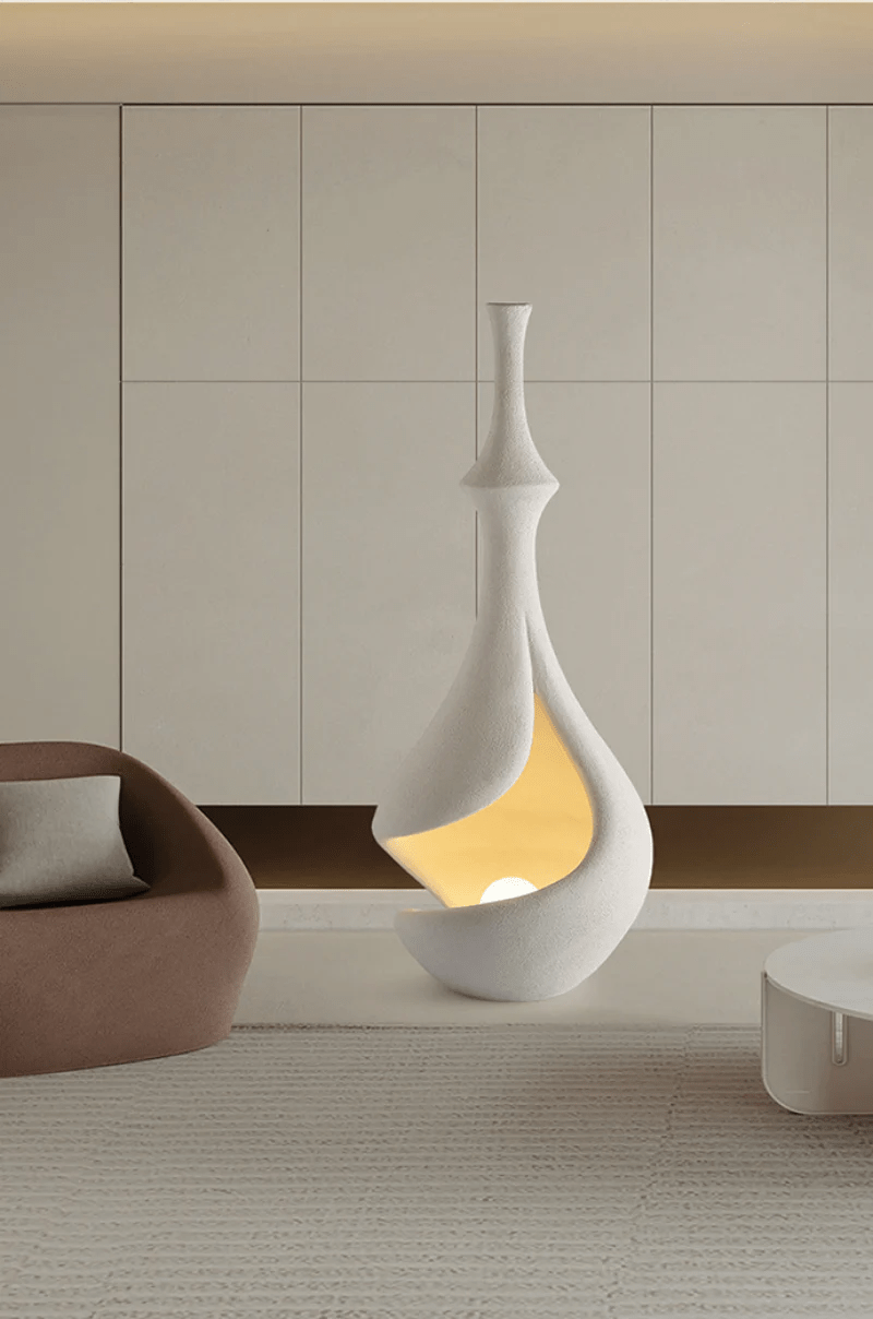 Caleb Modern Floor Lamp-Neutral Decor