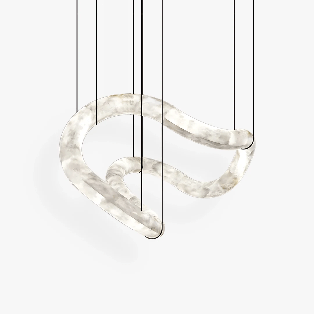 Erya Alabaster Pendant Light-Neutral Decor