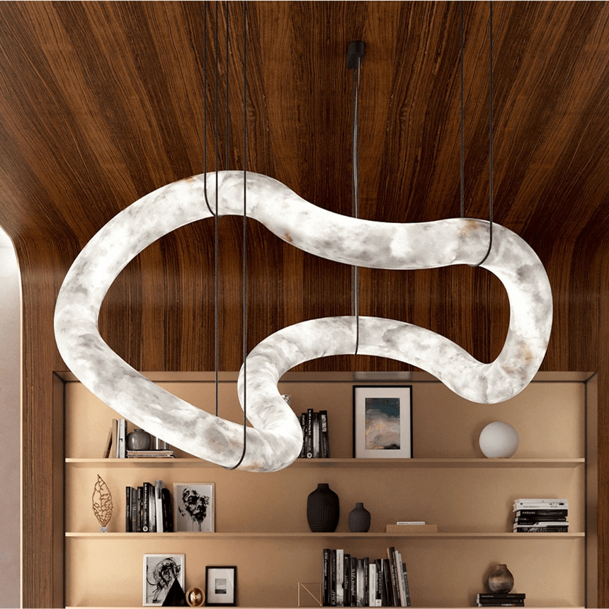 Erya Alabaster Pendant Light-Neutral Decor
