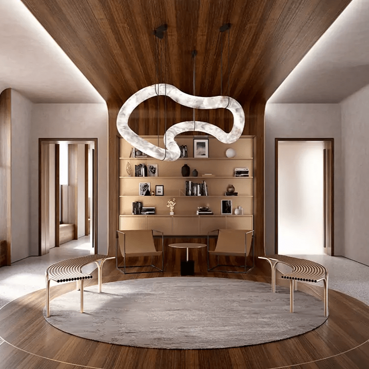 Erya Alabaster Pendant Light-Neutral Decor