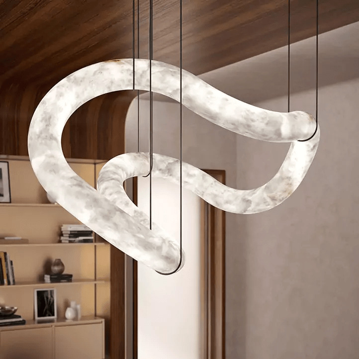 Erya Alabaster Pendant Light-Neutral Decor